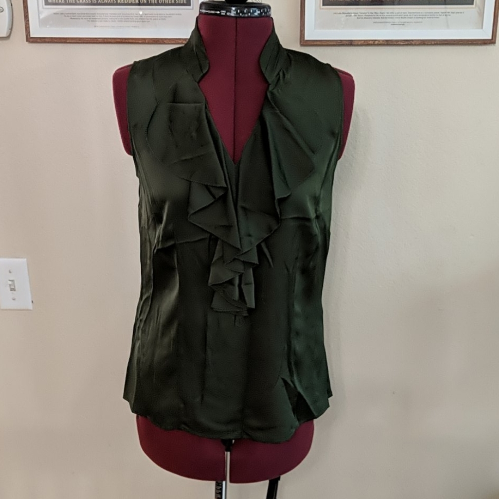 Green Ann Taylor Blouse